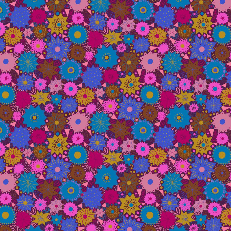 Bloomology | Monika Forsberg | Spangled - Groovy | FreeSpirit Fabrics