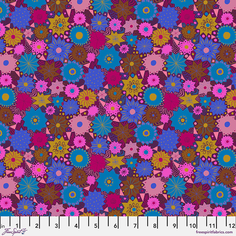 Bloomology | Monika Forsberg | Spangled - Groovy | FreeSpirit Fabrics
