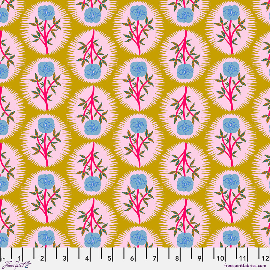 Bloomology | Monika Forsberg | Cameo - Maize | FreeSpirit Fabrics | Conservatory Craft
