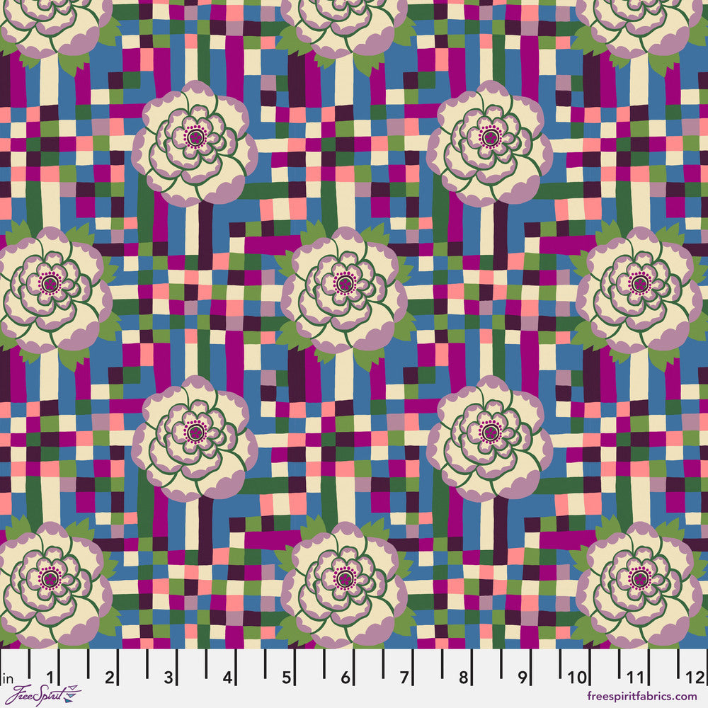 The City of Dreams | Monika Forsberg | Birch Lane - Magenta |FreeSpirit Fabrics