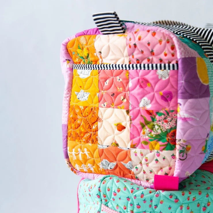 Patchwork Duffle Mini | Knot + Thread Design – Little Fabric Shop