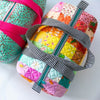 Patchwork Duffle Mini | Knot + Thread Design | Bag Sewing Pattern