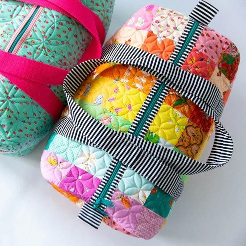 Patchwork Duffle Mini | Knot + Thread Design – Little Fabric Shop