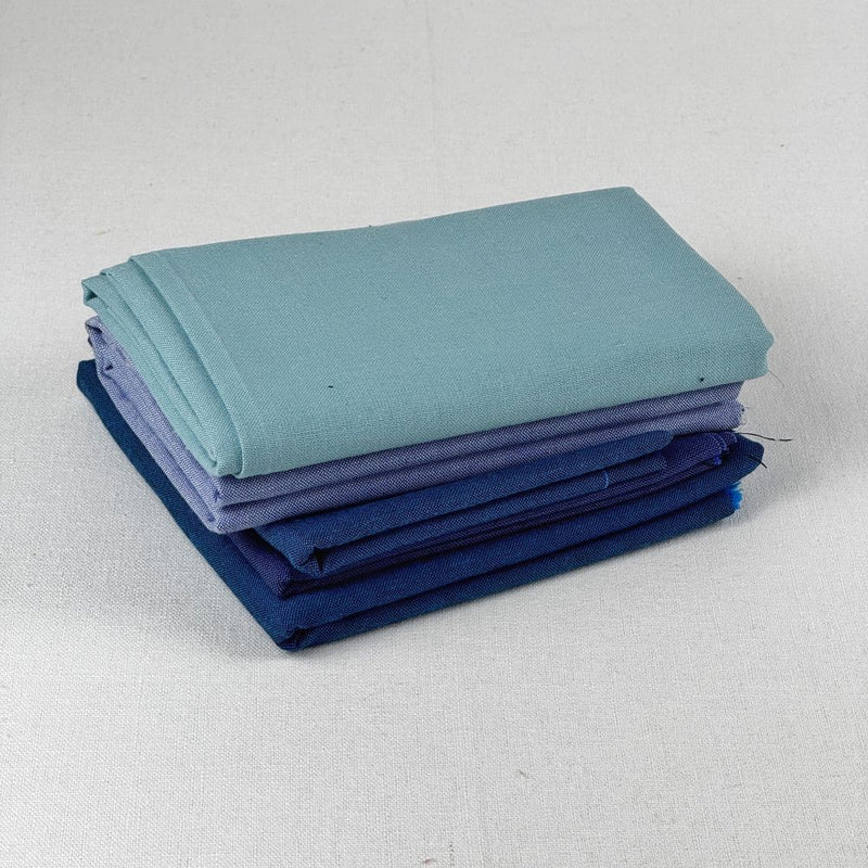 Peppered Cottons Fabric Remnant & Scrap Bundles | Shot Cotton