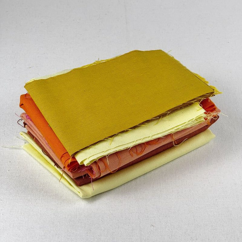 Peppered Cottons Fabric Remnant & Scrap Bundles | Shot Cotton