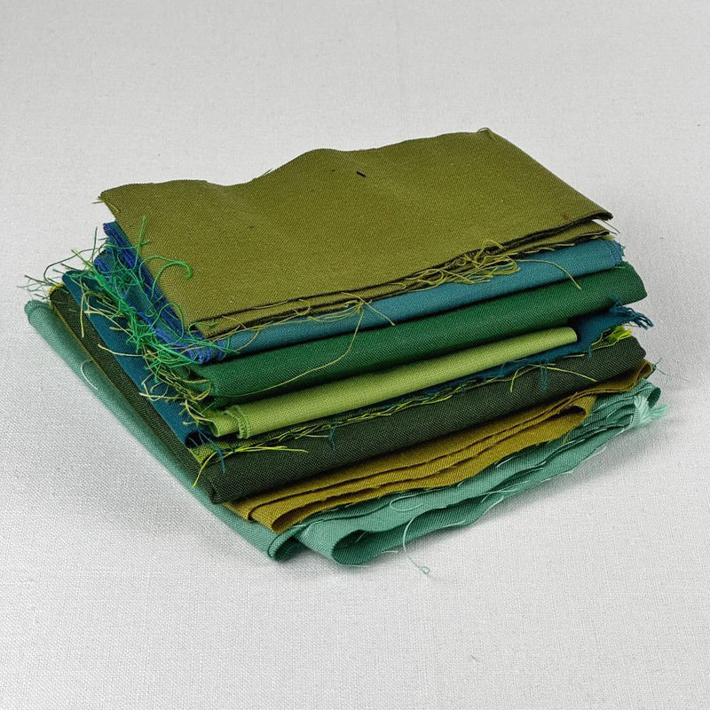 Peppered Cottons Fabric Remnant & Scrap Bundles | Shot Cotton