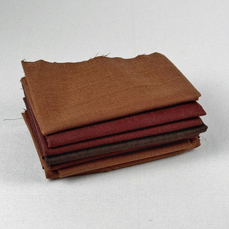 Peppered Cottons Fabric Remnant & Scrap Bundles | Shot Cotton