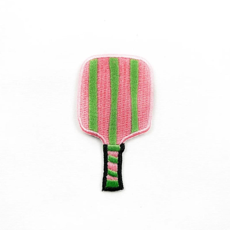 Pickleball Paddle Embroidered Patch | Field Trip Threads