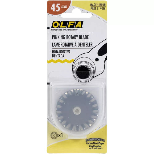 Olfa Pinking Blade 45mm | Rotary Cutter Blade Replacement