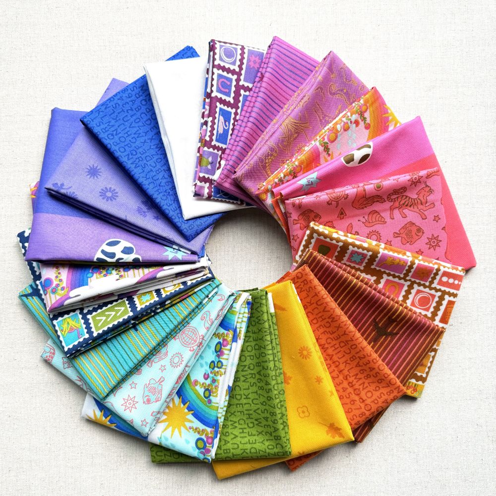 Postmark Fat Quarter Bundle - Alison Glass Postmark Fat Quarter Bundle - Alison Glass