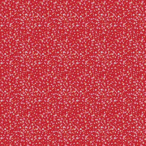 Pocket Posies | FIGO Fabrics | Petal Drift - Red