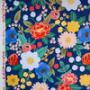 Vintage Garden | Vintage Blossom - Blue | Canvas Metallic | Rifle Paper Co. | Cotton + Steel Fabrics