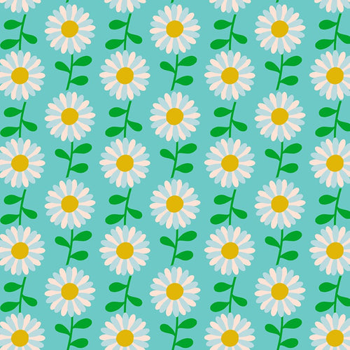 Flowerland | Ruby Star Society | Field of Flowers - Turquoise | Melody Miller | Moda Fabrics