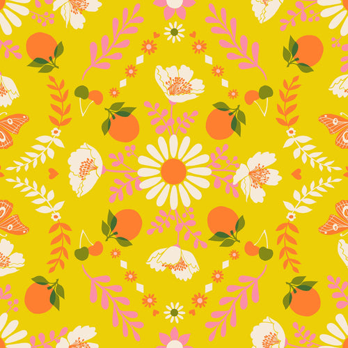 Juicy | Ruby Star Society | Poppy Garden - Golden Hour | Melody Miller | Moda Fabrics