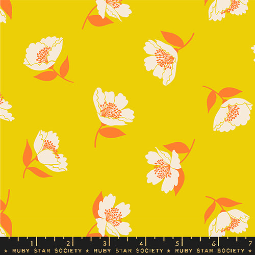 Juicy | Ruby Star Society | Fluttering - Golden Hour | Melody Miller | Moda Fabrics