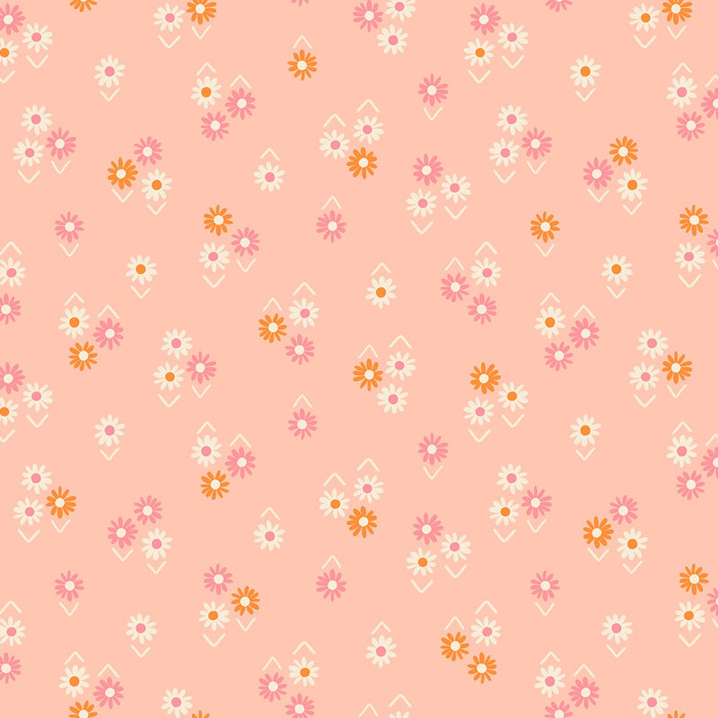 Juicy | Ruby Star Society | Baby Flowers - Peach | Moda Fabrics | Melody Miller