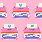 Best Day Ever | Ruby Star Society | Typewriters - Posy | Moda Fabrics