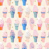 Best Day Ever | Ruby Star Society | Ice Cream - Metallic Natural | Moda Fabrics