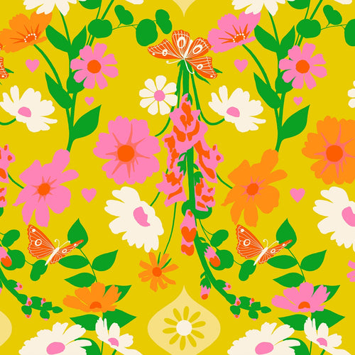 Best Day Ever | Ruby Star Society | Foxgloves - Golden Hour | Moda Fabrics