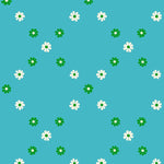 Best Day Ever | Ruby Star Society | Diamond Flowers - Dark Turquoise | Moda Fabrics