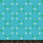 Best Day Ever | Ruby Star Society | Diamond Flowers - Dark Turquoise | Moda Fabrics
