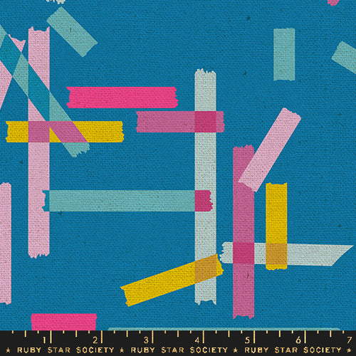 Washi Plus | Ruby Star Society | Washi Tape Canvas - Cerulean | Rashida Coleman-Hale