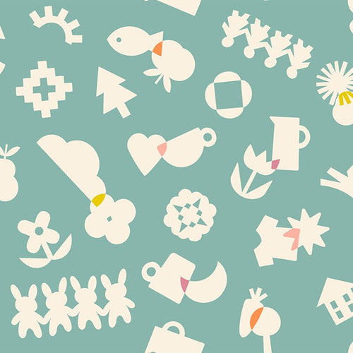 Paper Cuts 2 | Ruby Star Society | All Goods - Water | Rashida Coleman-Hale | Moda Fabrics