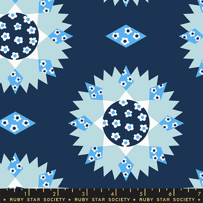 Lil | Ruby Star Society | Sunpatch - Navy | Kimberly Kight | Ruby Star Society | Moda Fabrics