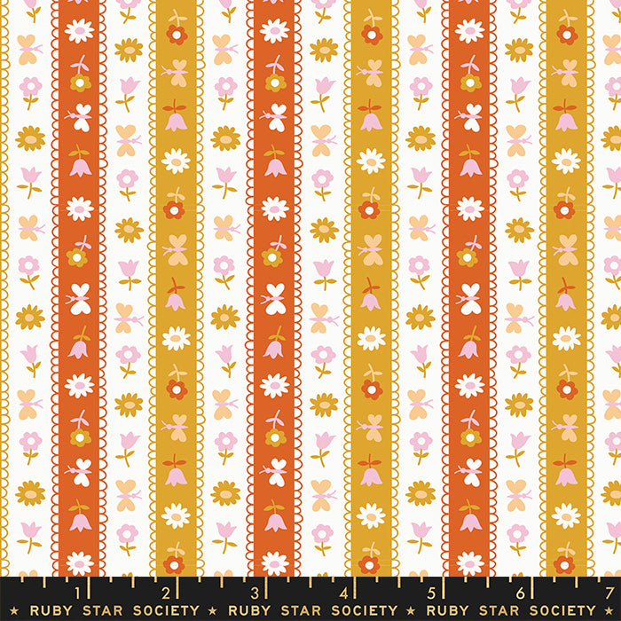 Lil | Ruby Star Society | Ribbon Stripe - Cactus | Kimberly Kight | Ruby Star Society | Moda Fabrics