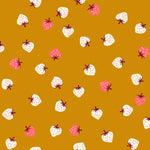 PRE-ORDER: Strawberry | Ruby Star Society | Strawberry Toss - Butterscotch | Kimberly Kight | Moda Fabrics