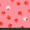 Strawberry | Ruby Star Society | Strawberry Toss - Sorbet | Kimberly Kight | Moda Fabrics