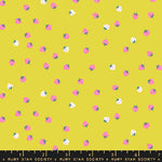 Strawberry | Ruby Star Society | Mini Berry - Citron | Kimberly Kight | Moda Fabrics