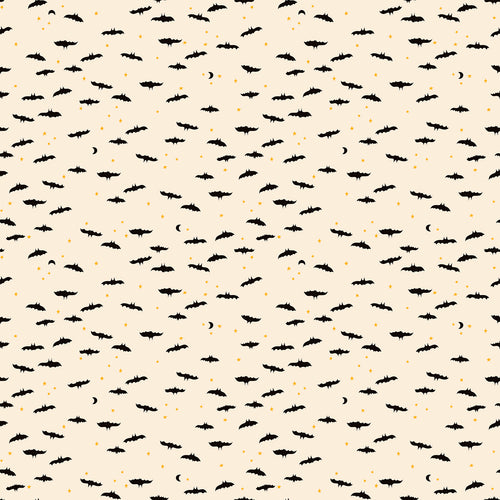Tiny Frights | Ruby Star Society | Bats - Natural | Moda Fabrics