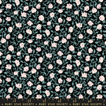 Tiny Frights | Ruby Star Society | Brambling Rose - Black | Moda Fabrics