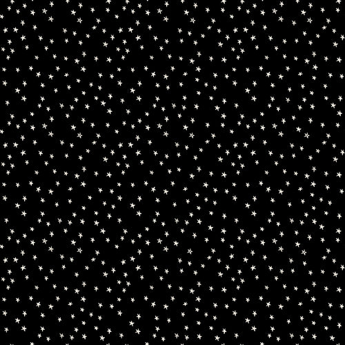 Good Spirits | Ruby Star Society | Mini Starry - Black | Moda Fabrics