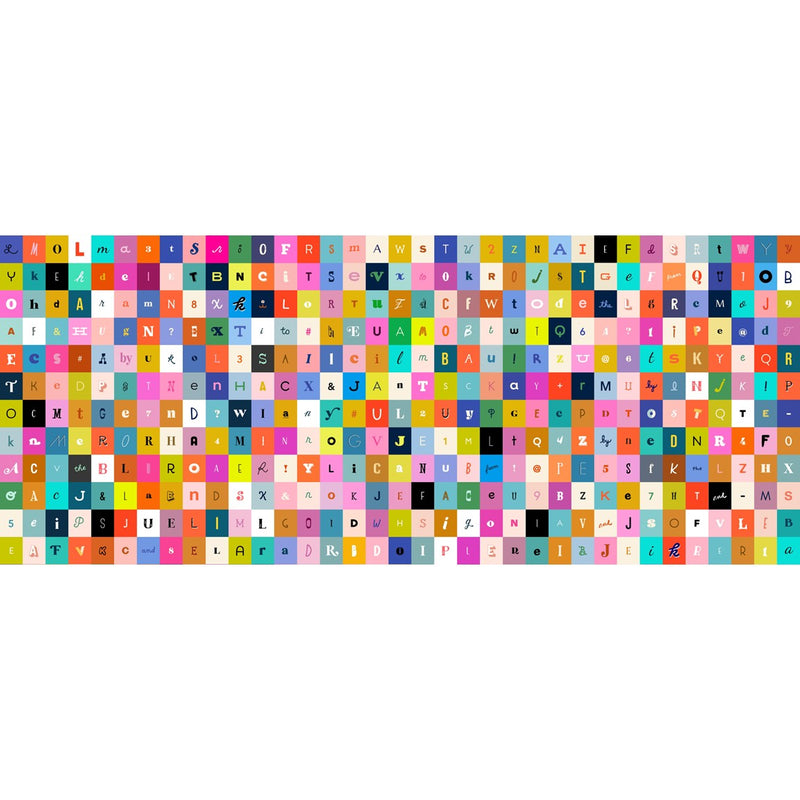 Selvedge Magic | Ruby Star Society | Selvedge Letters - Multi | Moda Fabrics