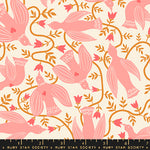 Endpaper | Ruby Star Society | Hummingbirds - Natural | Jen Hewett | Moda Fabrics