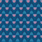 Endpaper | Ruby Star Society | Tulips - Blue Raspberry | Jen Hewett | Moda Fabrics