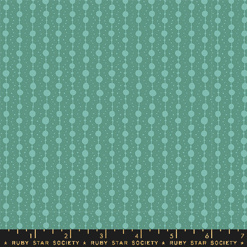 Endpaper | Ruby Star Society | Pearls - Watercress | Jen Hewett | Moda Fabrics