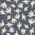 Endpaper |  Ruby Star Society | Hummingbirds - Smoke | Jen Hewett | Moda Fabrics