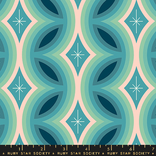 Juicy | Ruby Star Society | Ratan - Dark Turquoise | Melody Miller | Moda Fabrics