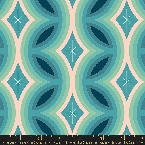 Juicy | Ruby Star Society | Ratan - Dark Turquoise | Melody Miller | Moda Fabrics