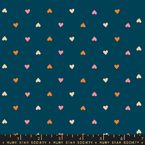 Juicy | Ruby Star Society | Hearts - Galaxy | Melody Miller | Moda Fabrics