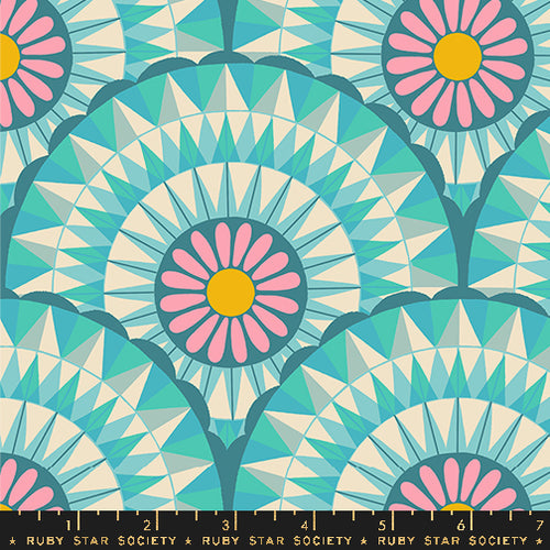 Carousel | Ruby Star Society | Carousels - Turquoise | Moda Fabrics