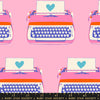 Best Day Ever | Ruby Star Society | Typewriters - Posy | Moda Fabrics