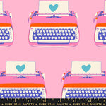 Best Day Ever | Ruby Star Society | Typewriters - Posy | Moda Fabrics