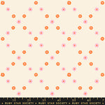 Best Day Ever | Ruby Star Society | Diamond Flowers - Posy Orange | Moda Fabrics