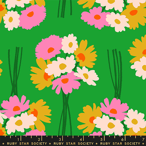 Sparkle Mart | Ruby Star Society | Flower Dept - Verdant | Moda Fabrics | Melody Miller