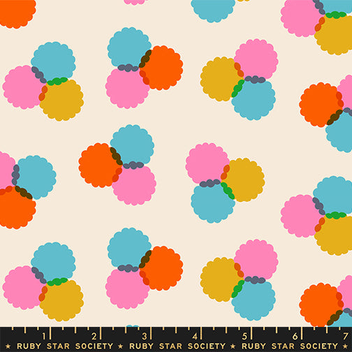 Sparkle Mart | Ruby Star Society | Puffs - Natural | Moda Fabrics | Melody Miller