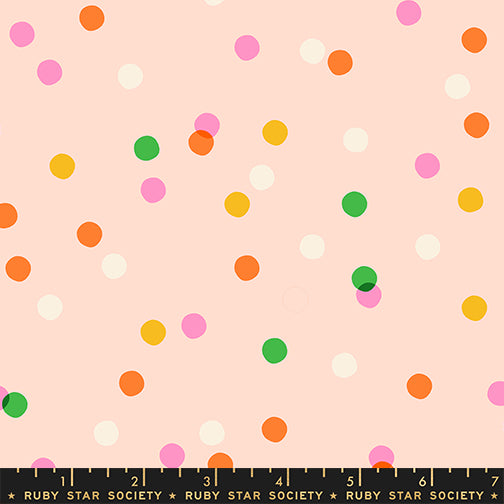 Sparkle Mart | Ruby Star Society | Spritz - Peach Blossom | Moda Fabrics| Melody Miller